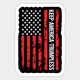 ny Keep America Trumpless Sticker